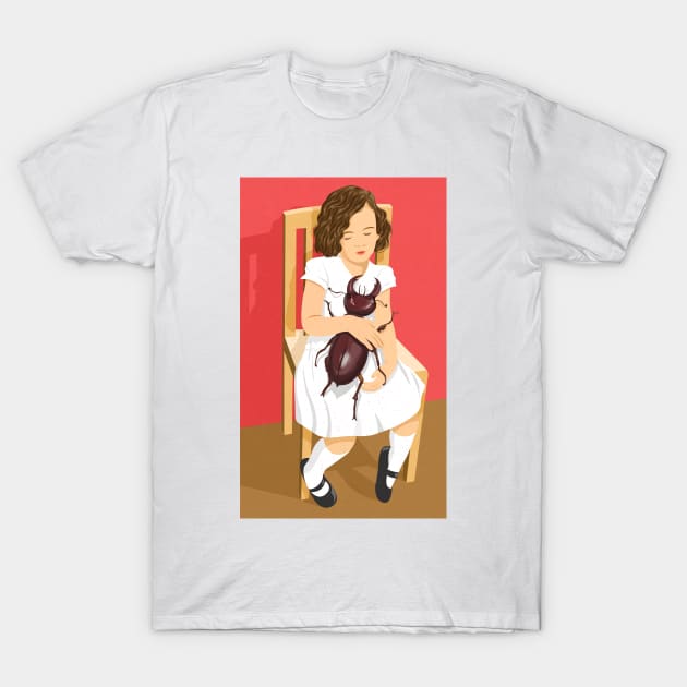 Beetle Girl T-Shirt by John Holcroft